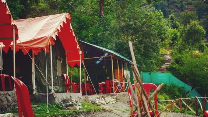 Mountain View Camping, Jibhi, Tirthan Valley